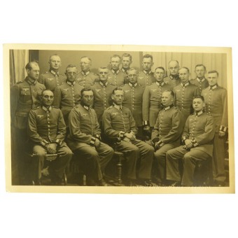 Group photograph of Wehrmacht infantrymen in parade uniforms. Espenlaub militaria